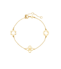 Kira Clover Bracelet - Tory Gold