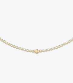Kira Pearl Necklace - Tory Gold / Pearl
