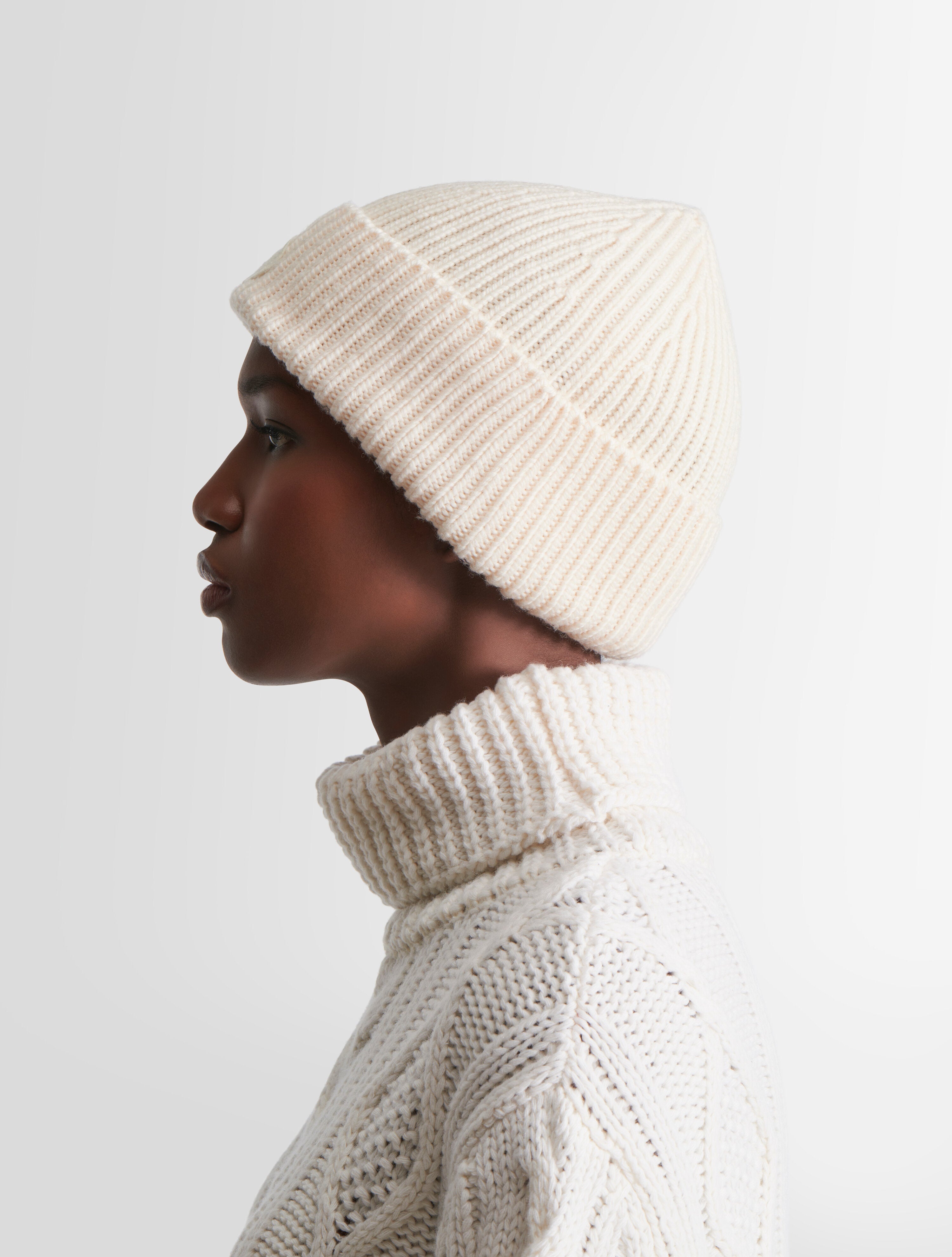 Knit Beanie - Neige