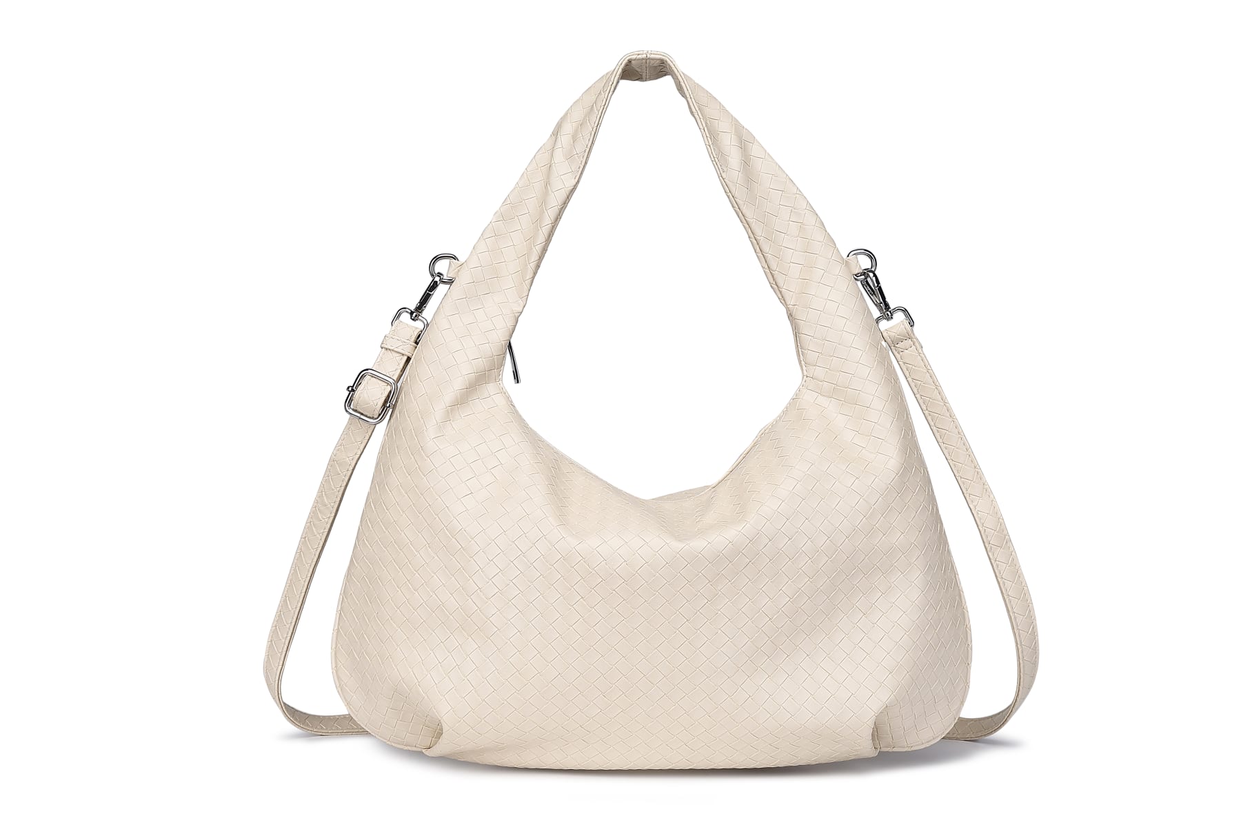 Peony Hobo Bag - Beige