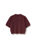 Kae Ss Knit Cardigan - Rust