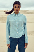 Krislynn Shirt - Light Blue Wash