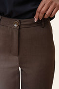 Signatureic Pants - Dark Brown