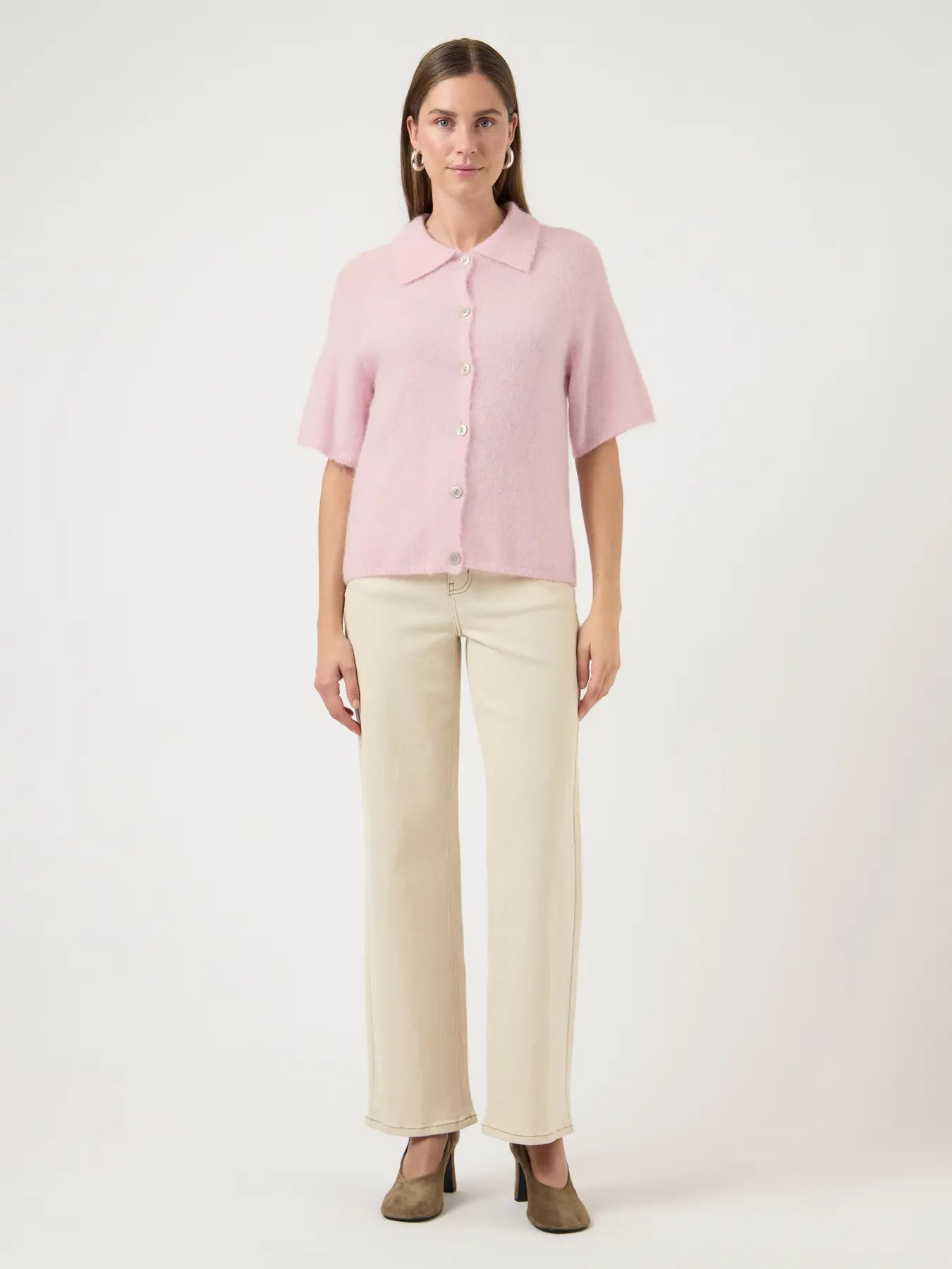 Yasdura 2/4 Knit Cardigan S. - Ballerina Melange