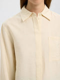 Amara Ls Relaxed Shirt - Birch