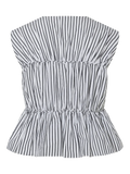 Yasebba Sl Top - Black White