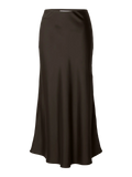 Lena Hw Midi Skirt - Delicioso