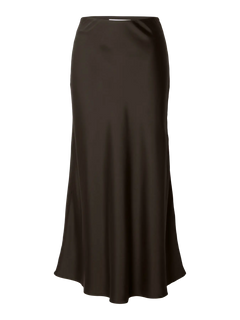 Lena Hw Midi Skirt - Delicioso