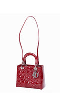 Dior Lady Dior Bag Medium - Red