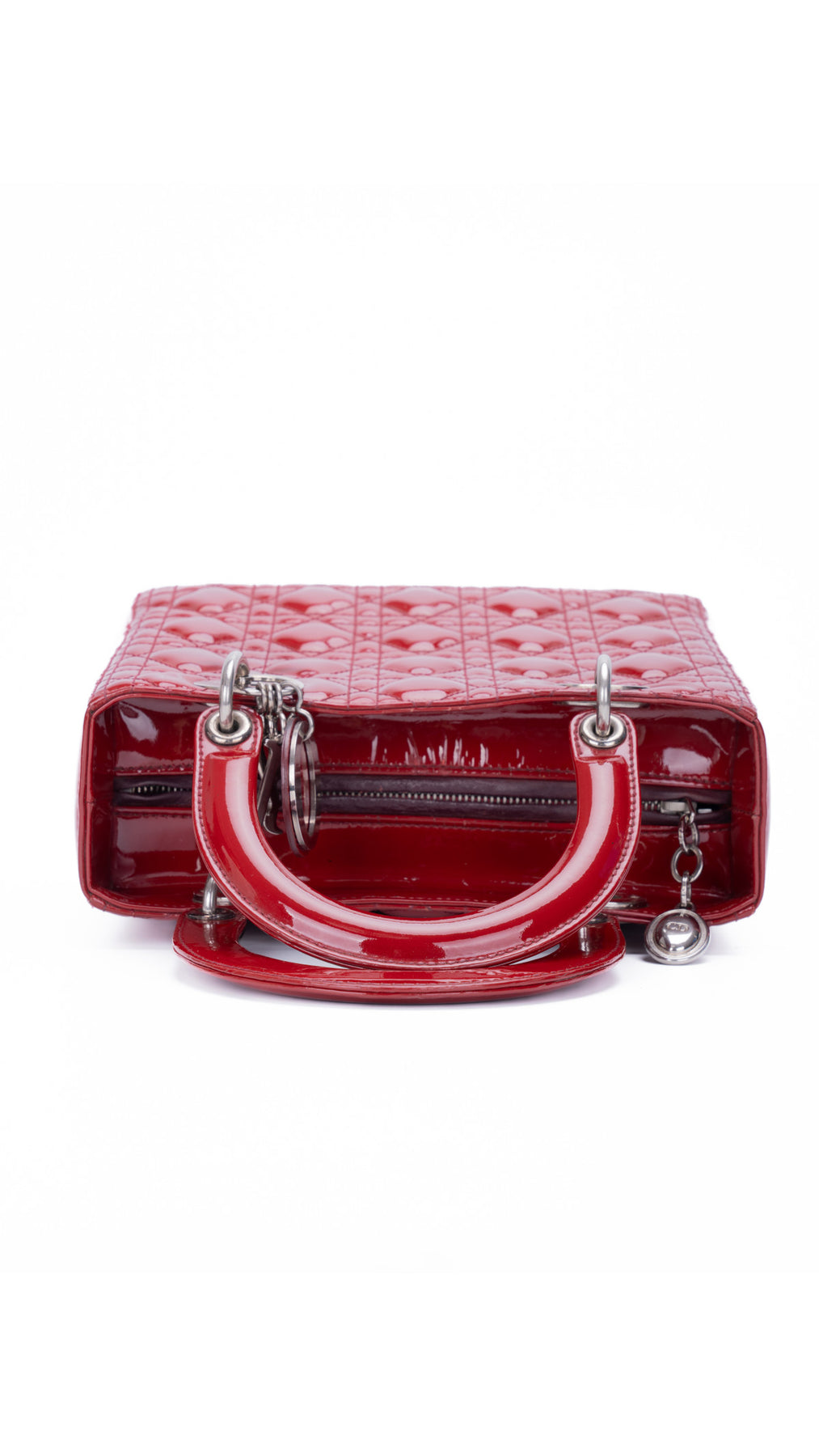 Dior Lady Dior Bag Medium - Red