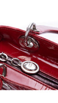 Dior Lady Dior Bag Medium - Red