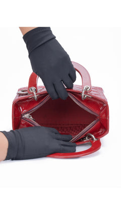 Dior Lady Dior Bag Medium - Red