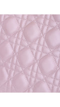 Dior Lady Dior Shoulder Bag Medium - Metallic Pink