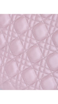 Dior Lady Dior Shoulder Bag Medium - Metallic Pink