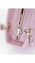 Dior Lady Dior Shoulder Bag Medium - Metallic Pink