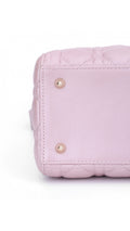 Dior Lady Dior Shoulder Bag Medium - Metallic Pink