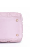 Dior Lady Dior Shoulder Bag Medium - Metallic Pink