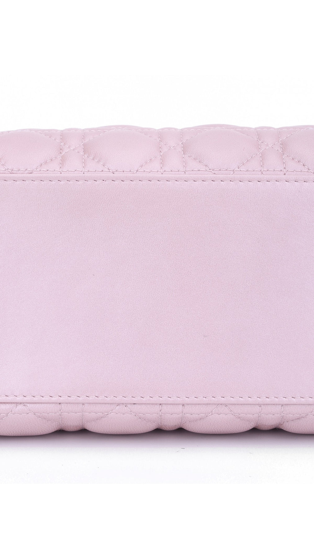 Dior Lady Dior Shoulder Bag Medium - Metallic Pink