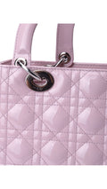 Dior Lady Dior Shoulder Bag Medium - Pink