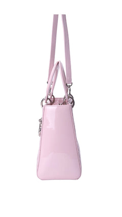 Dior Lady Dior Shoulder Bag Medium - Pink