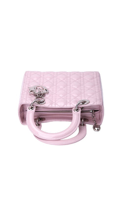 Dior Lady Dior Shoulder Bag Medium - Pink
