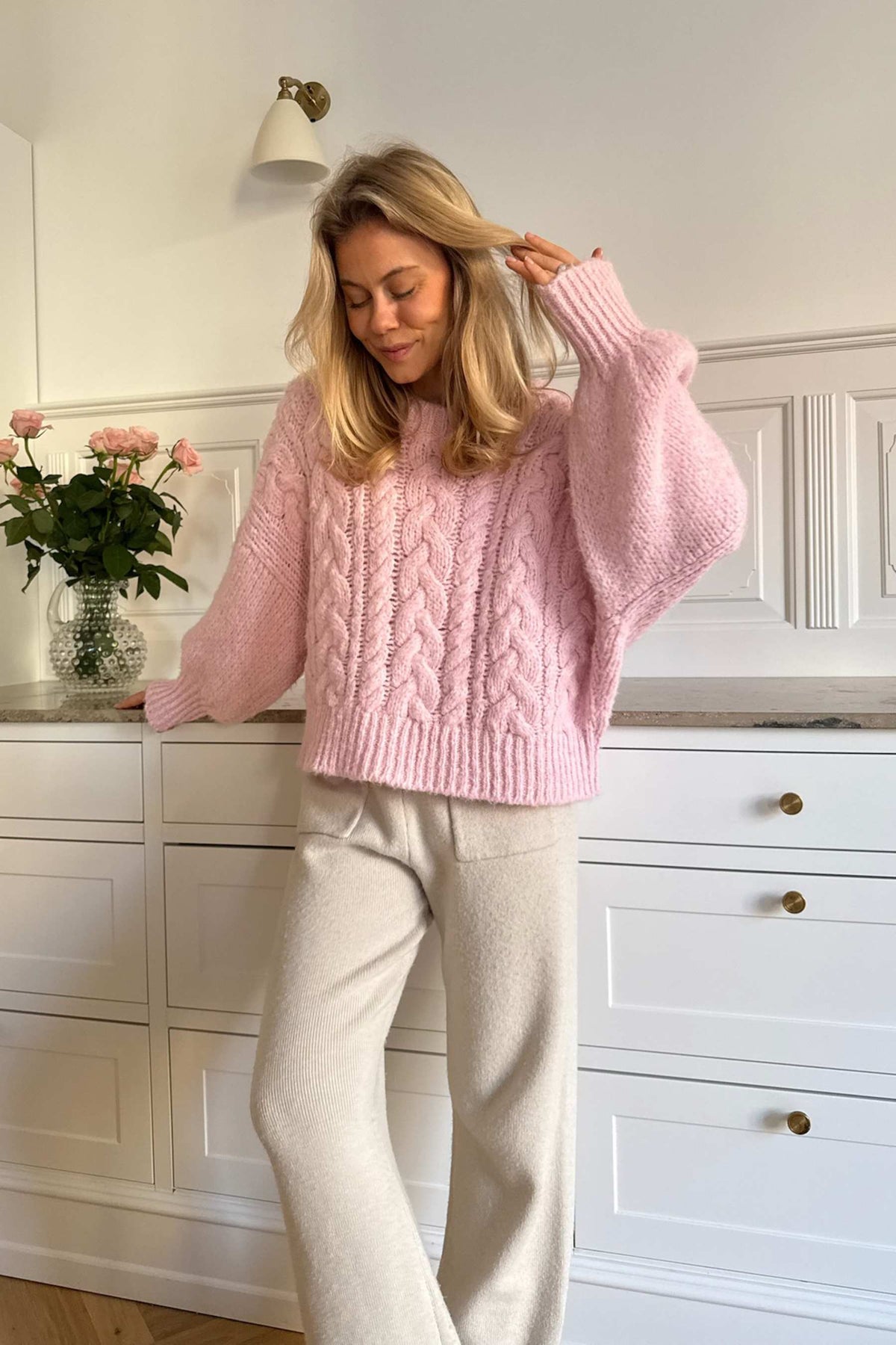 Noraic Sweater - Light Pink