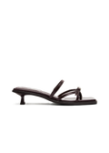 Liko Leather Sandals - Rift Dark Brown