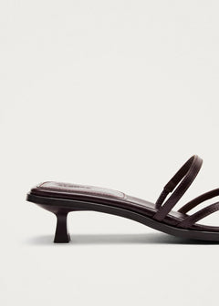 Liko Leather Sandals - Rift Dark Brown
