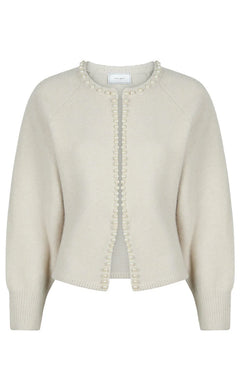 Lilly Pearl Knit Cardigan - Ivory