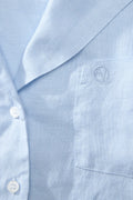 Linen Sailor Shirt - Light Blue