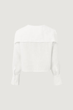 Linen Sailor Shirt - White