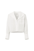Linen Sailor Shirt - White