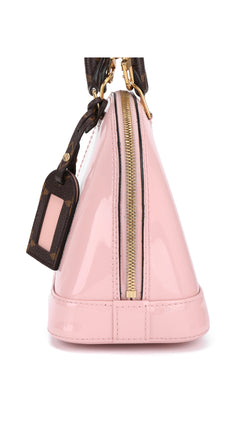 Louis Vuitton Alma Bb Vernis - Pink
