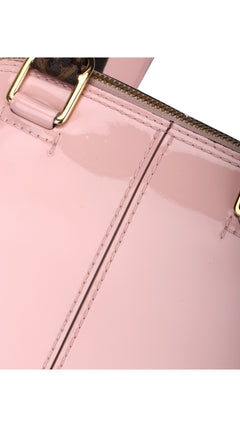 Louis Vuitton Alma Bb Vernis - Pink