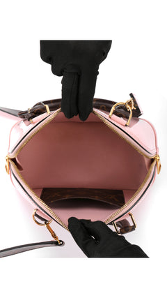 Louis Vuitton Alma Bb Vernis - Pink