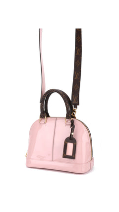 Louis Vuitton Alma Bb Vernis - Pink