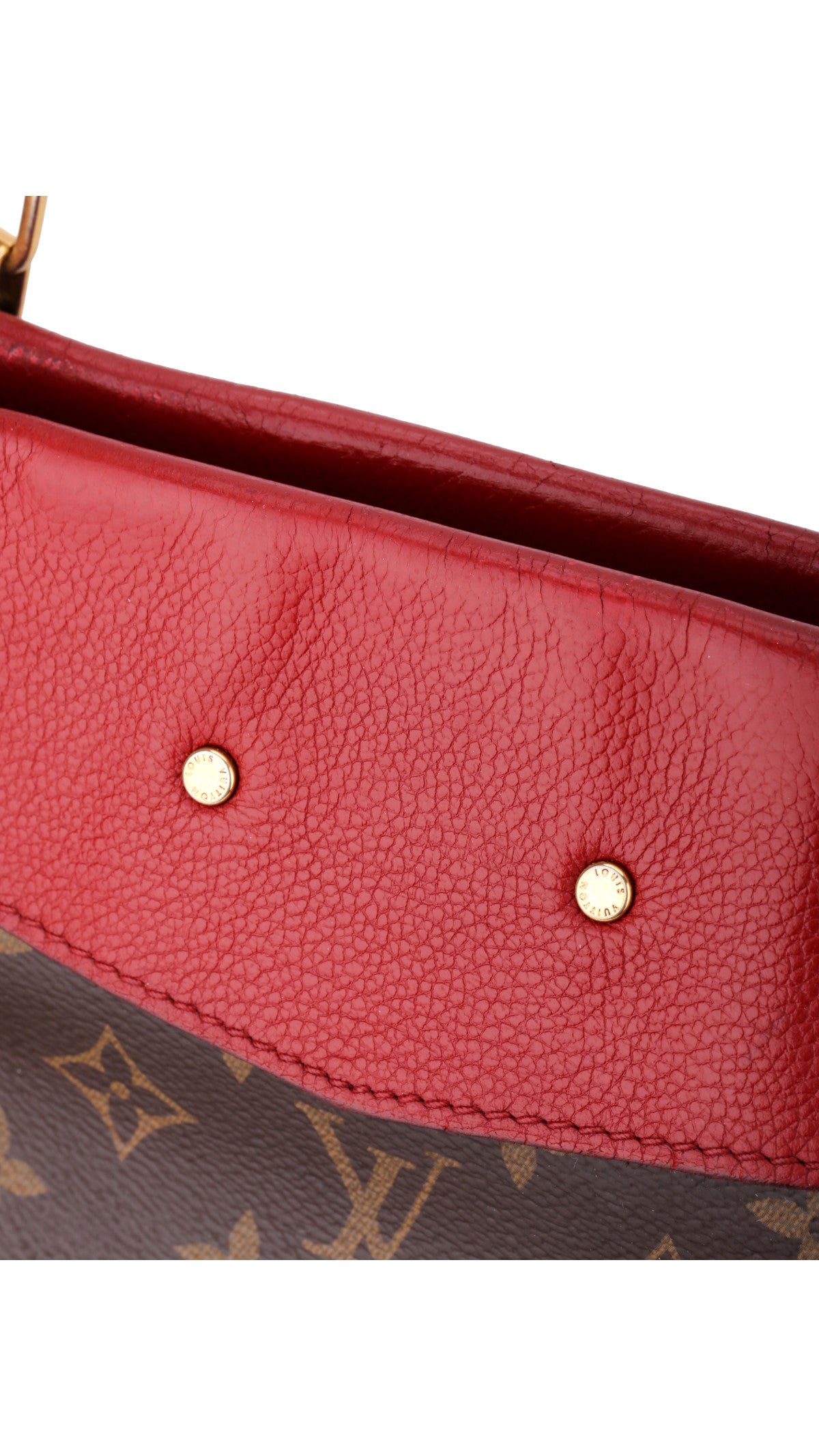 Louis Vuitton Cerise Monogram Chain Shopper Bag - Brown