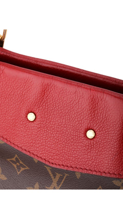 Louis Vuitton Cerise Monogram Chain Shopper Bag - Brown