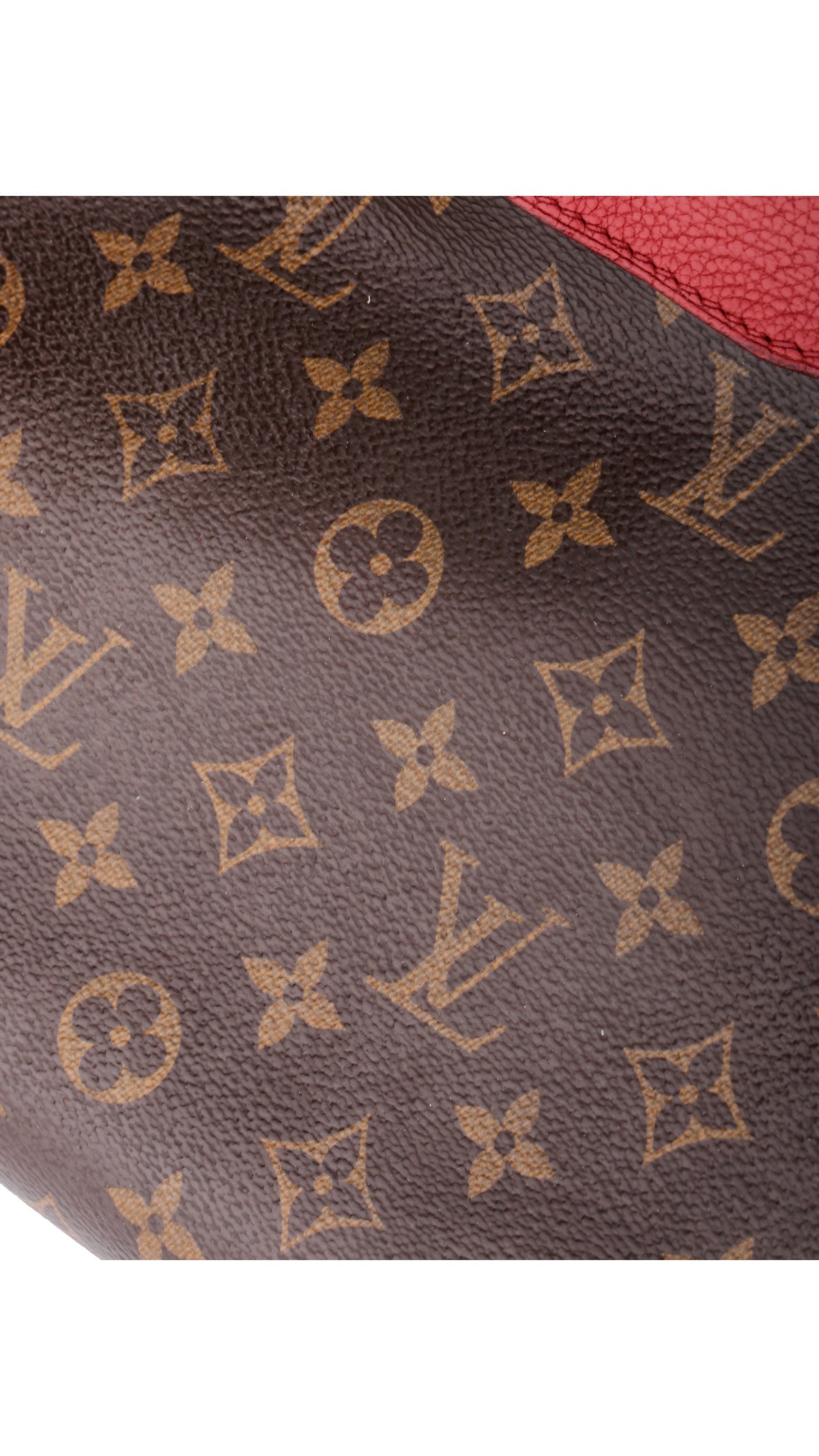 Louis Vuitton Cerise Monogram Chain Shopper Bag - Brown