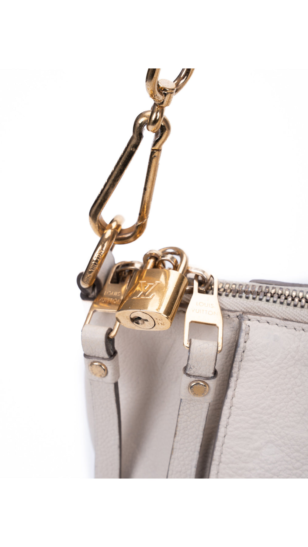 Louis Vuitton Empreinte Lumineuse Tote Bag - Cream