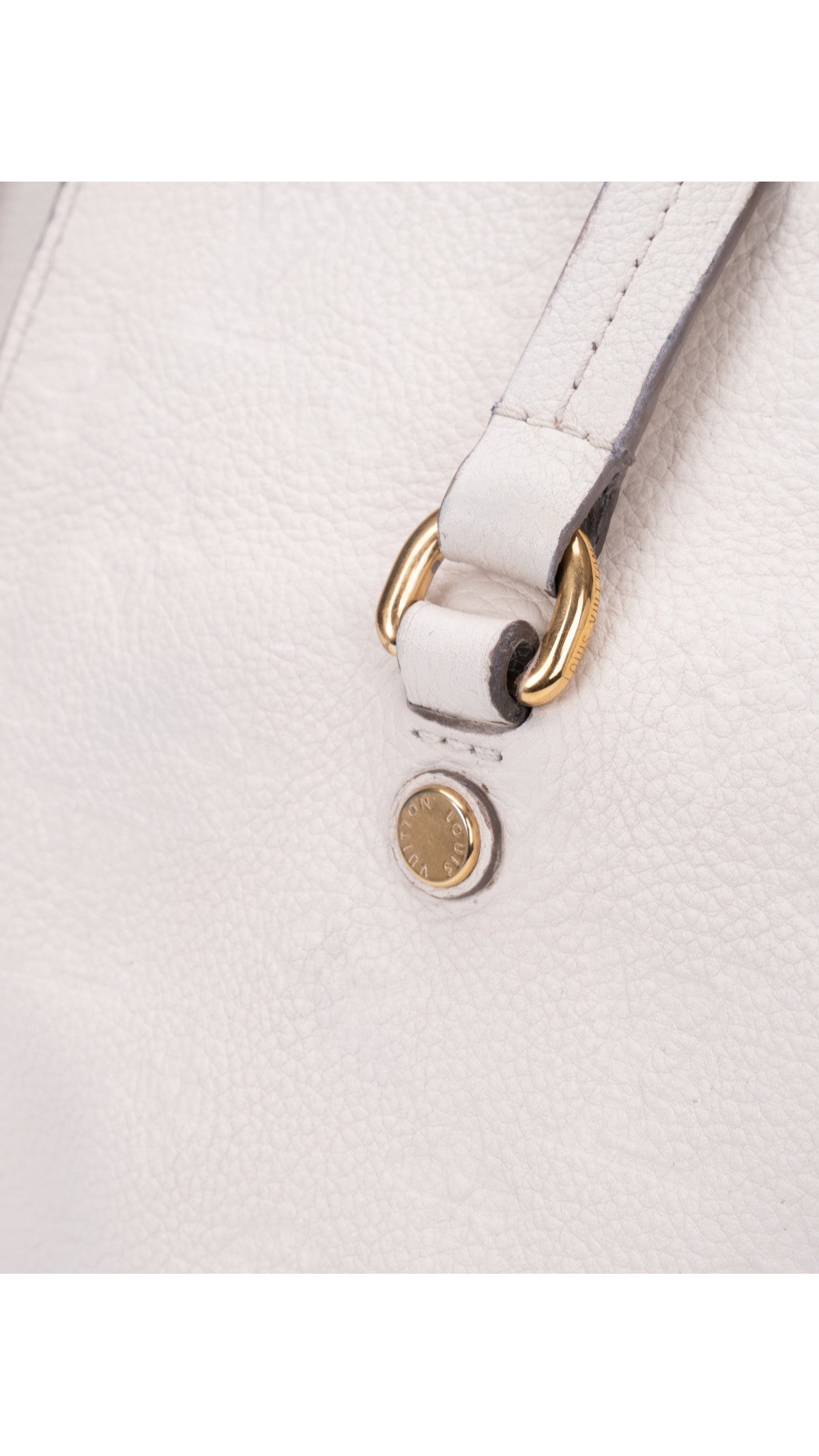 Louis Vuitton Empreinte Lumineuse Tote Bag - Cream