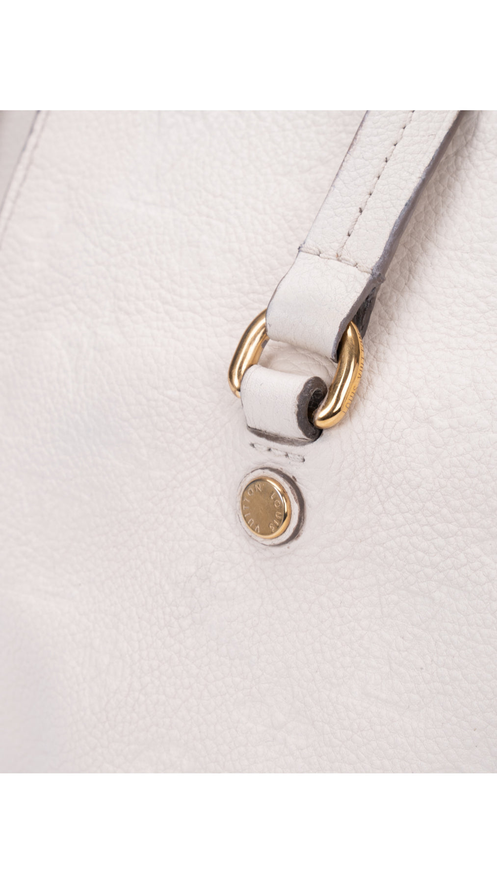 Louis Vuitton Empreinte Lumineuse Tote Bag - Cream