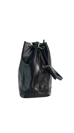 Louis Vuitton Epi Noé Gm Bag - Black