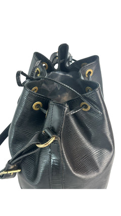Louis Vuitton Epi Noé Gm Bag - Black