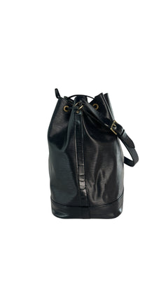 Louis Vuitton Epi Noé Gm Bag - Black