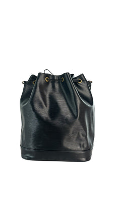 Louis Vuitton Epi Noé Gm Bag - Black