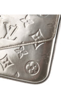 Louis Vuitton Félicie Pochette Monogram Vernis Bag - Silver