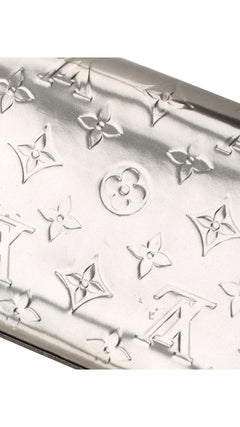 Louis Vuitton Félicie Pochette Monogram Vernis Bag - Silver