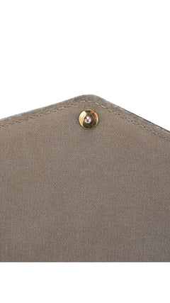 Louis Vuitton Félicie Pochette Monogram Vernis Bag - Silver
