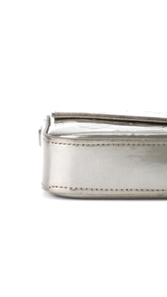 Louis Vuitton Félicie Pochette Monogram Vernis Bag - Silver